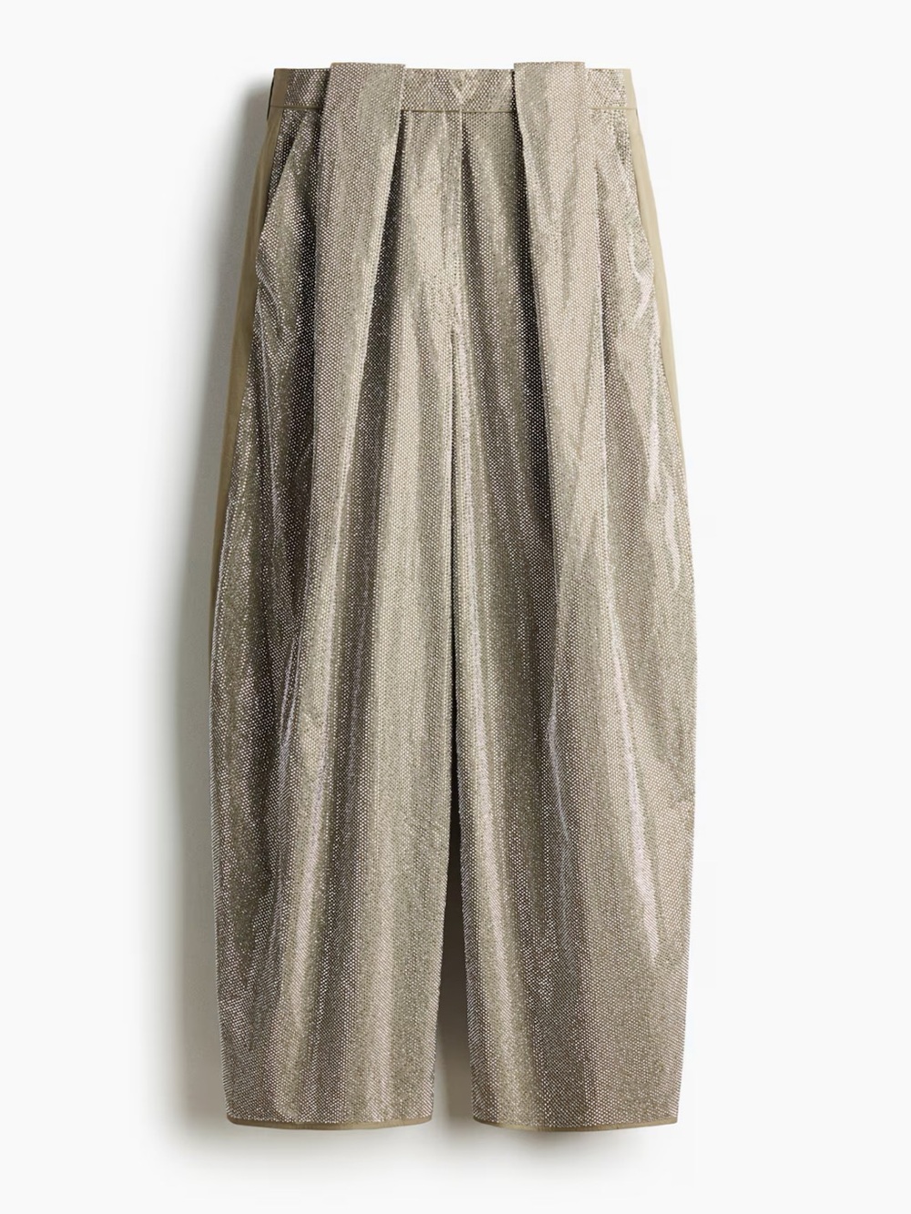 H&M Stella McCartney sparkle barrel trousers size 6
